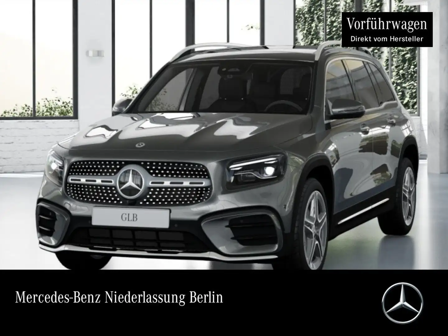 Mercedes-Benz GLB 200 AMG+PANO+360°+MULTIBEAM+TOTW+KEYLESS+7G Grau - 1
