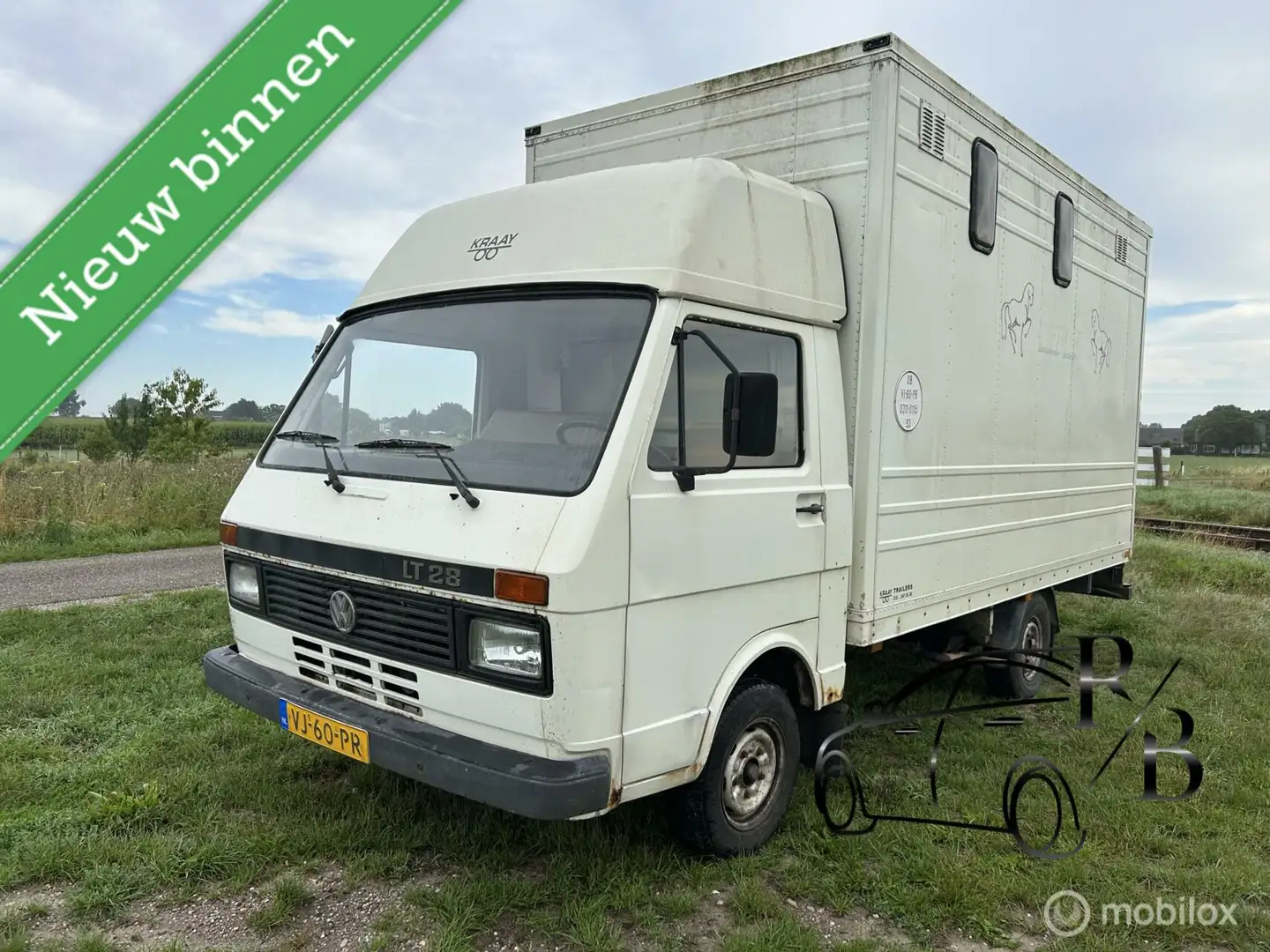 Volkswagen LT Bestel 40 2.4 AD Syncro 4x4 PAARDENWAGEN Wit - 1