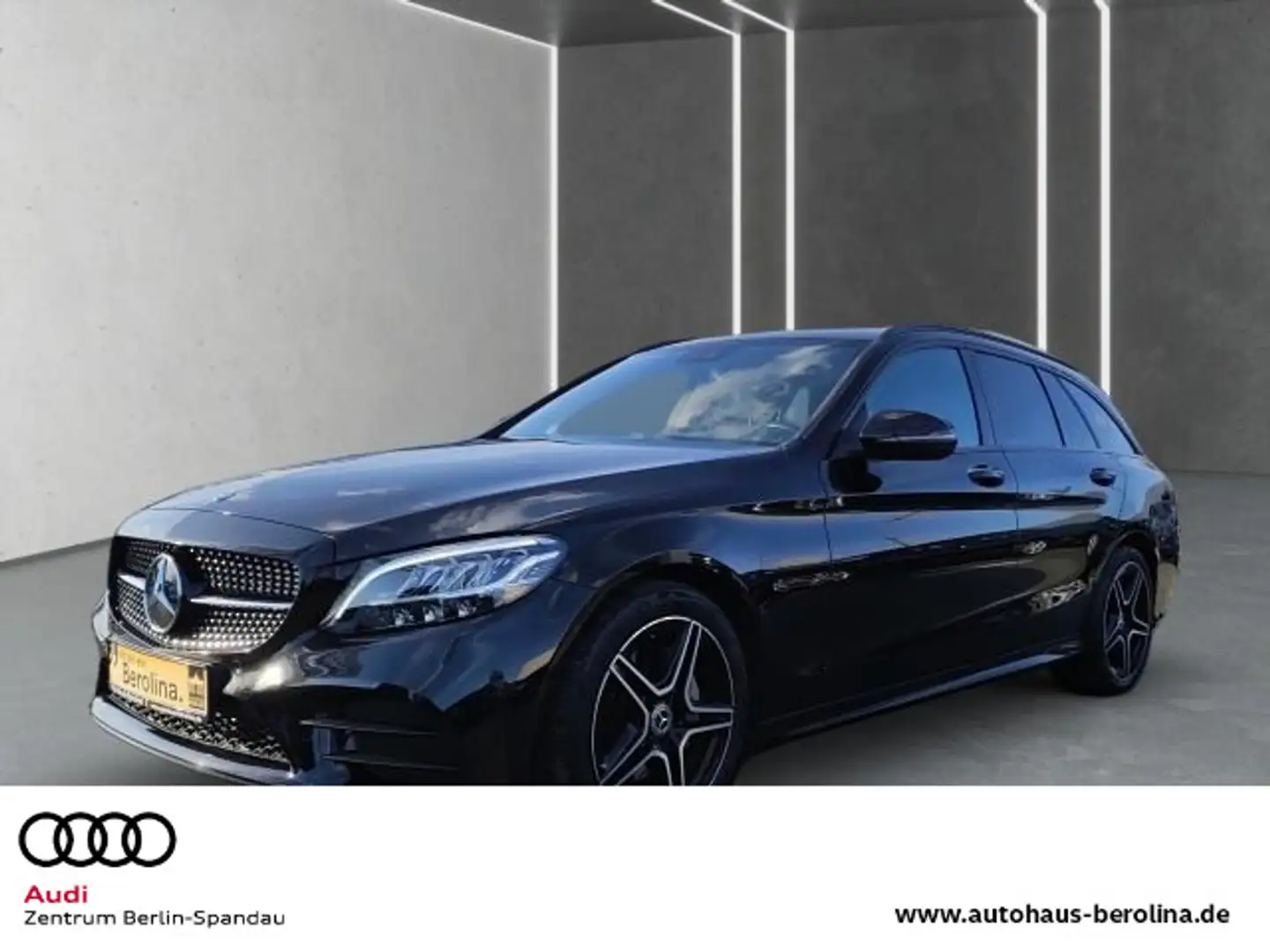 Mercedes-Benz C 200 T AMG-Line Aut. *Business+*R-CAM*GRA* Negro - 1