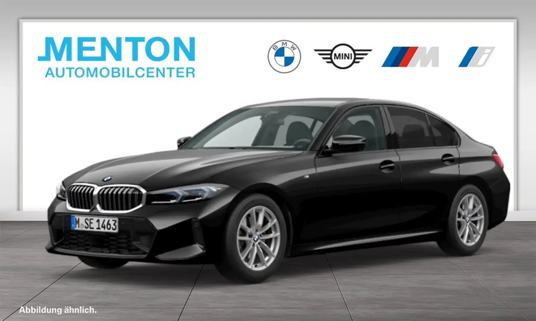 BMW 320 d M Sportpaket HiFi DAB LED RFK Komfortzg. Zwart - 2