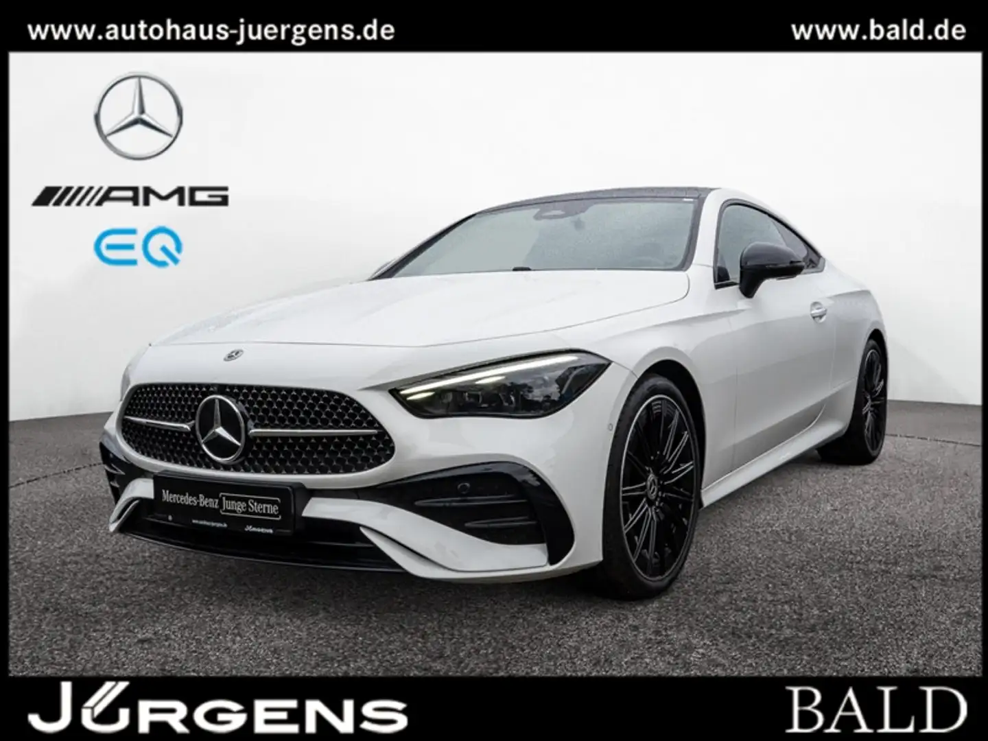 Mercedes-Benz CLE 300 4M Coupé AMG-Sport/Technik/Pano/Stdhz/20 Blanc - 2
