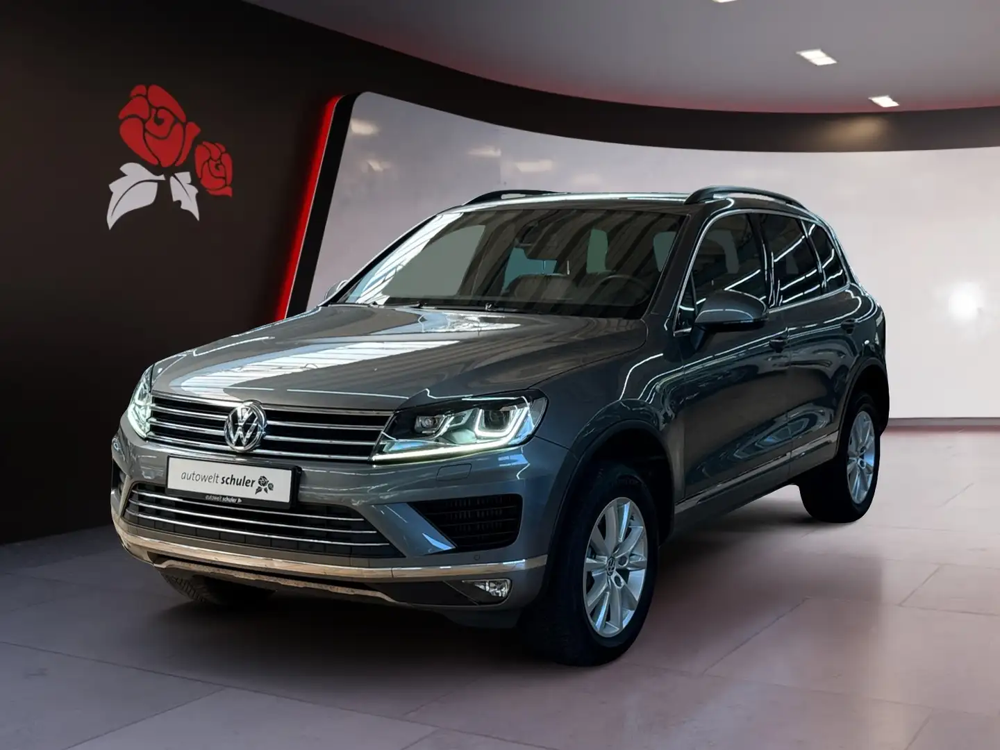 Volkswagen Touareg 3.0 V6 TDI 4Motion Terrain Tech AHK Xenon Navi Gris - 2