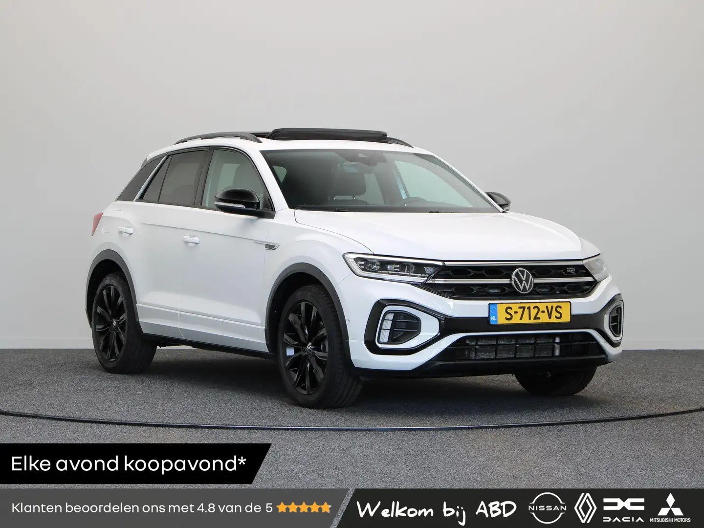 Volkswagen T-Roc 1.5 TSI R-Line Business+ | Schuif/ Kantel dak | Af Wit - 1