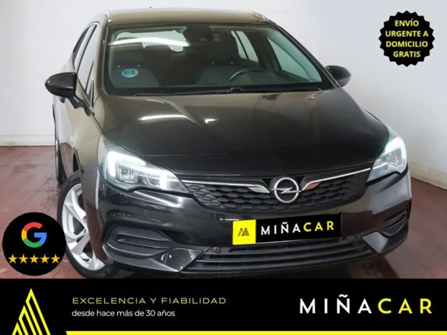 Opel Astra 1.2T XHT S/S Elegance 130 Negro - 1
