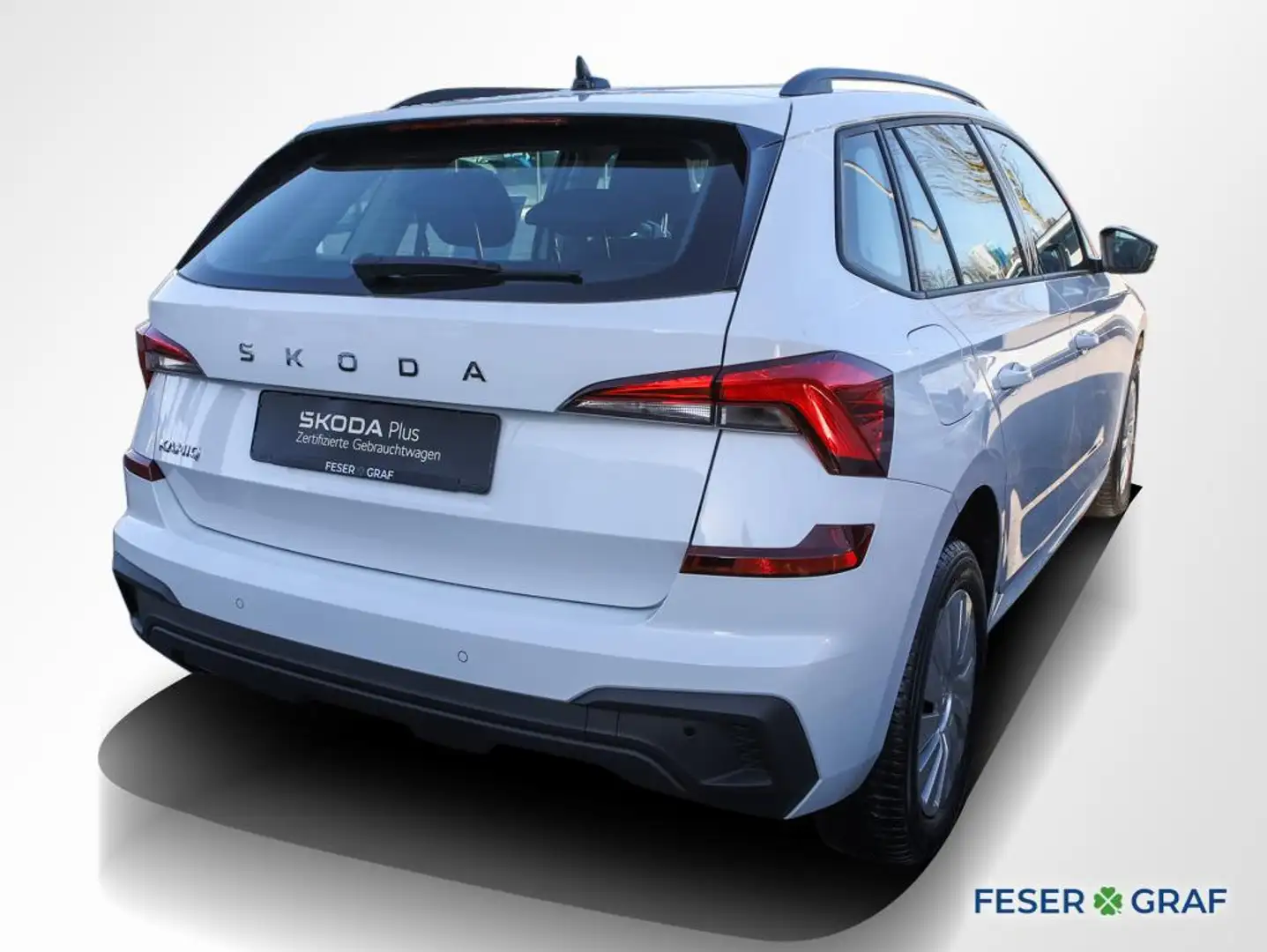 Skoda Kamiq 1.0 TSI Essence DSG AHK Sitzh. Smart Link Weiß - 2