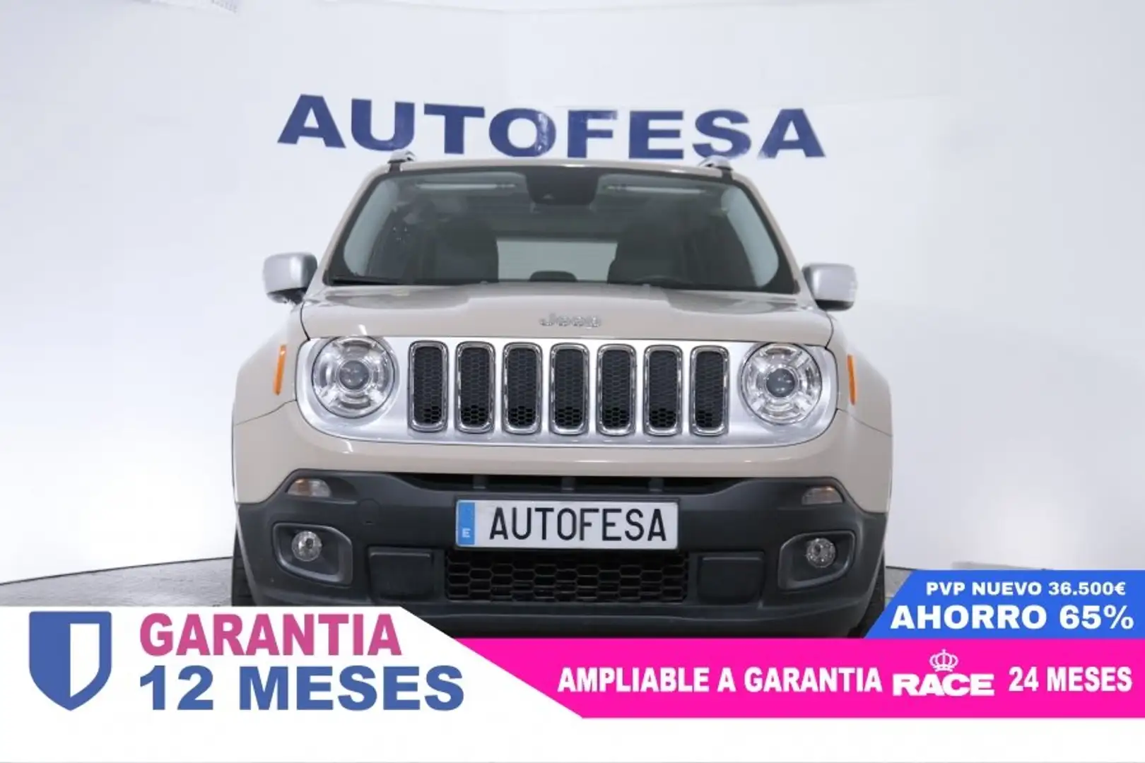 Jeep Renegade 2.0 MJET LIMITED 4X4 140CV 5P # CUERO, TECHO PANOR Beige - 2