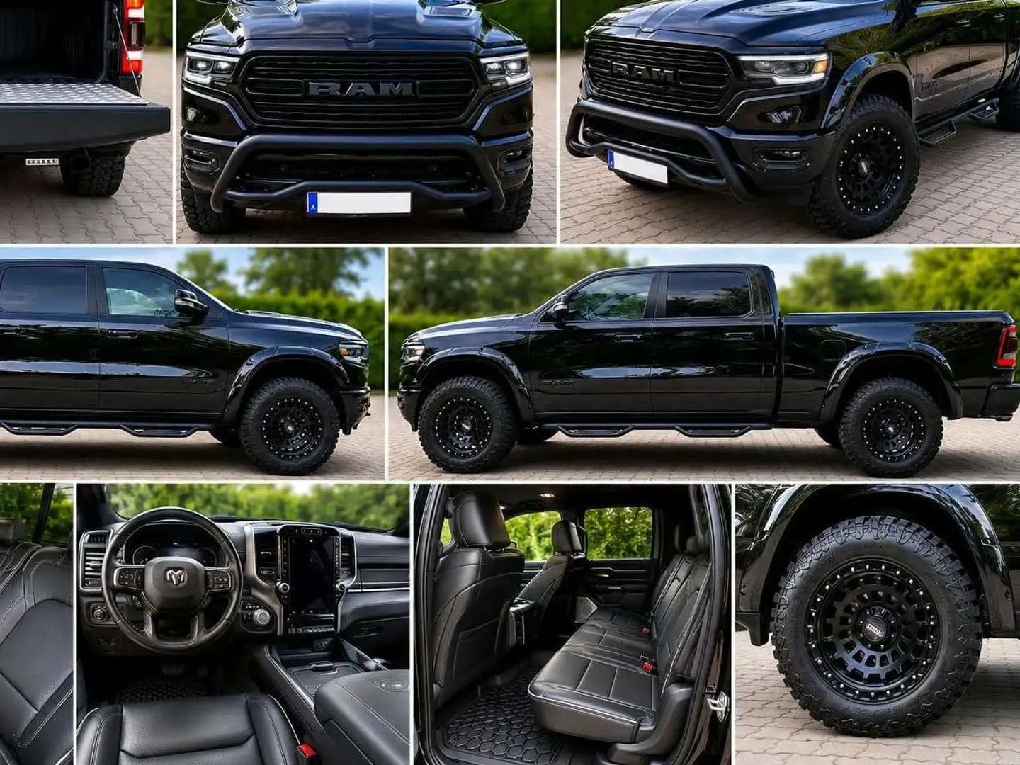 Dodge RAM 1500-*Limited Night Edition-2021*Autogas(LPG) Schwarz - 2