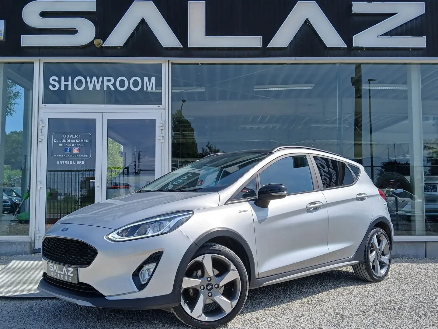 Ford Fiesta Active 1.5 TDCi 2 / LED / JANTES 17 / CRUISE / USB Argent - 1