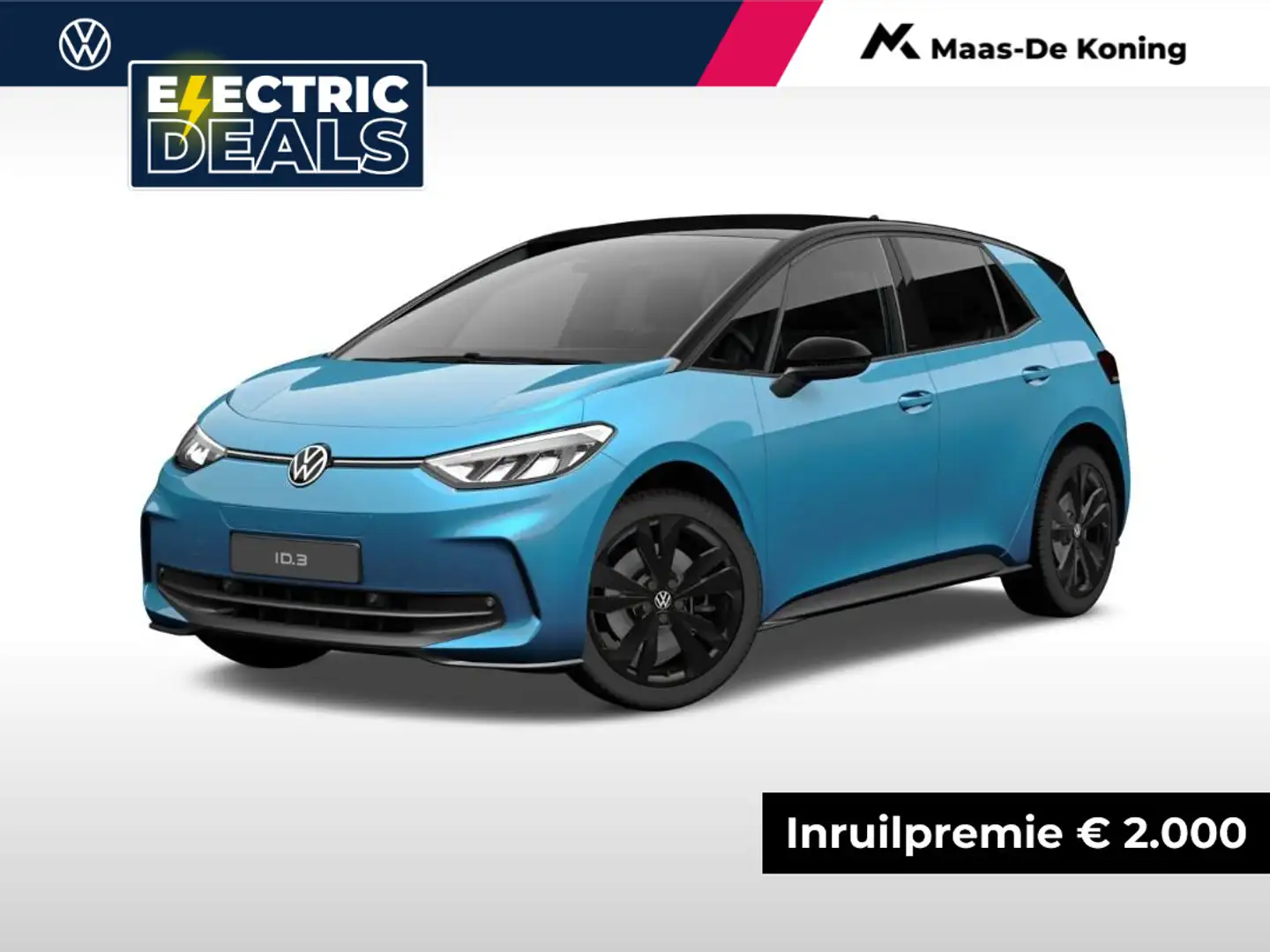 Volkswagen ID.3 Limited Edition 52 kWh accu. 170 pk · parkeersenso Blauw - 1