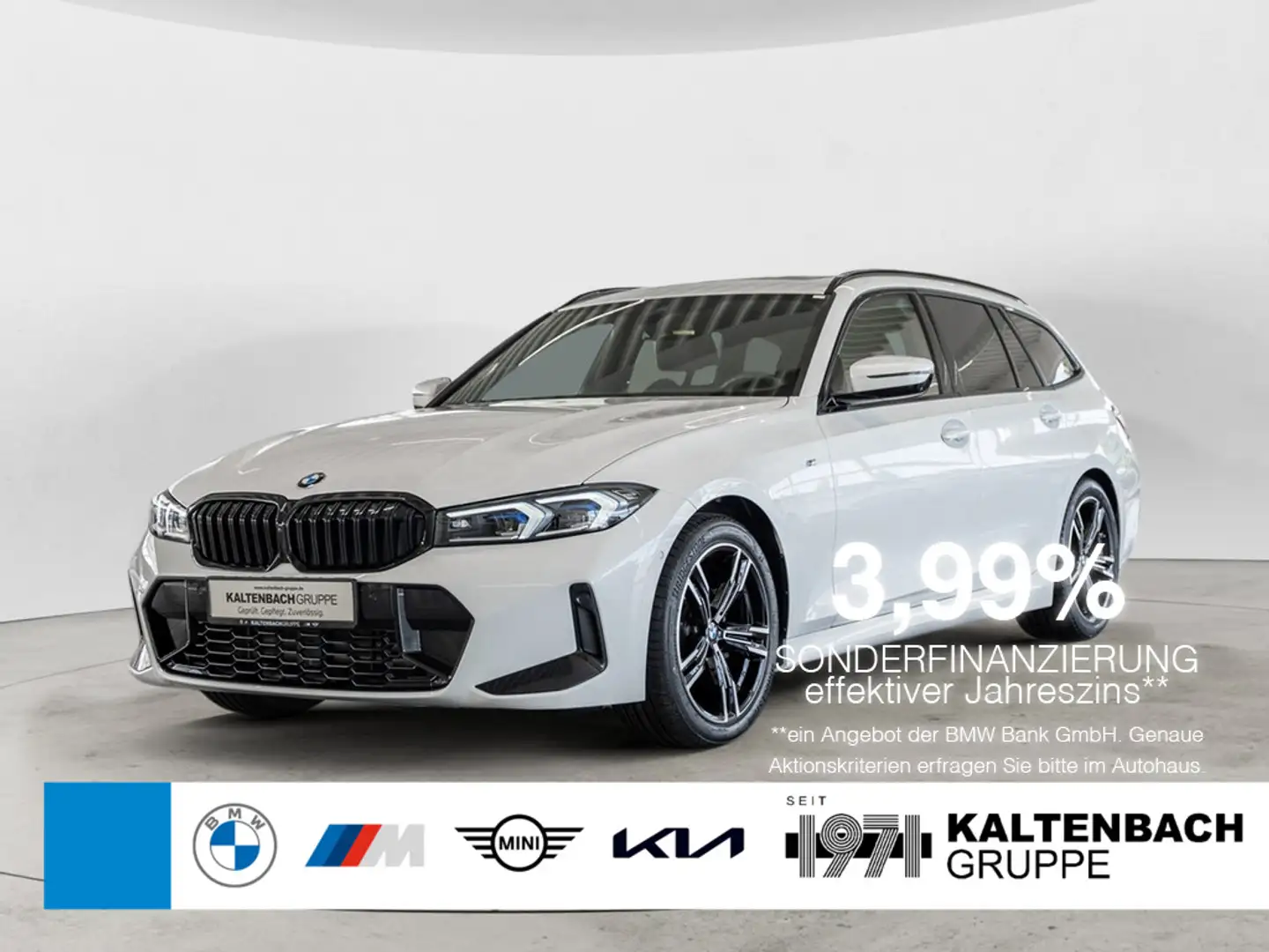 BMW 318 i Touring M-Sport FACEL. PANO HUD 360° LED Blanc - 1