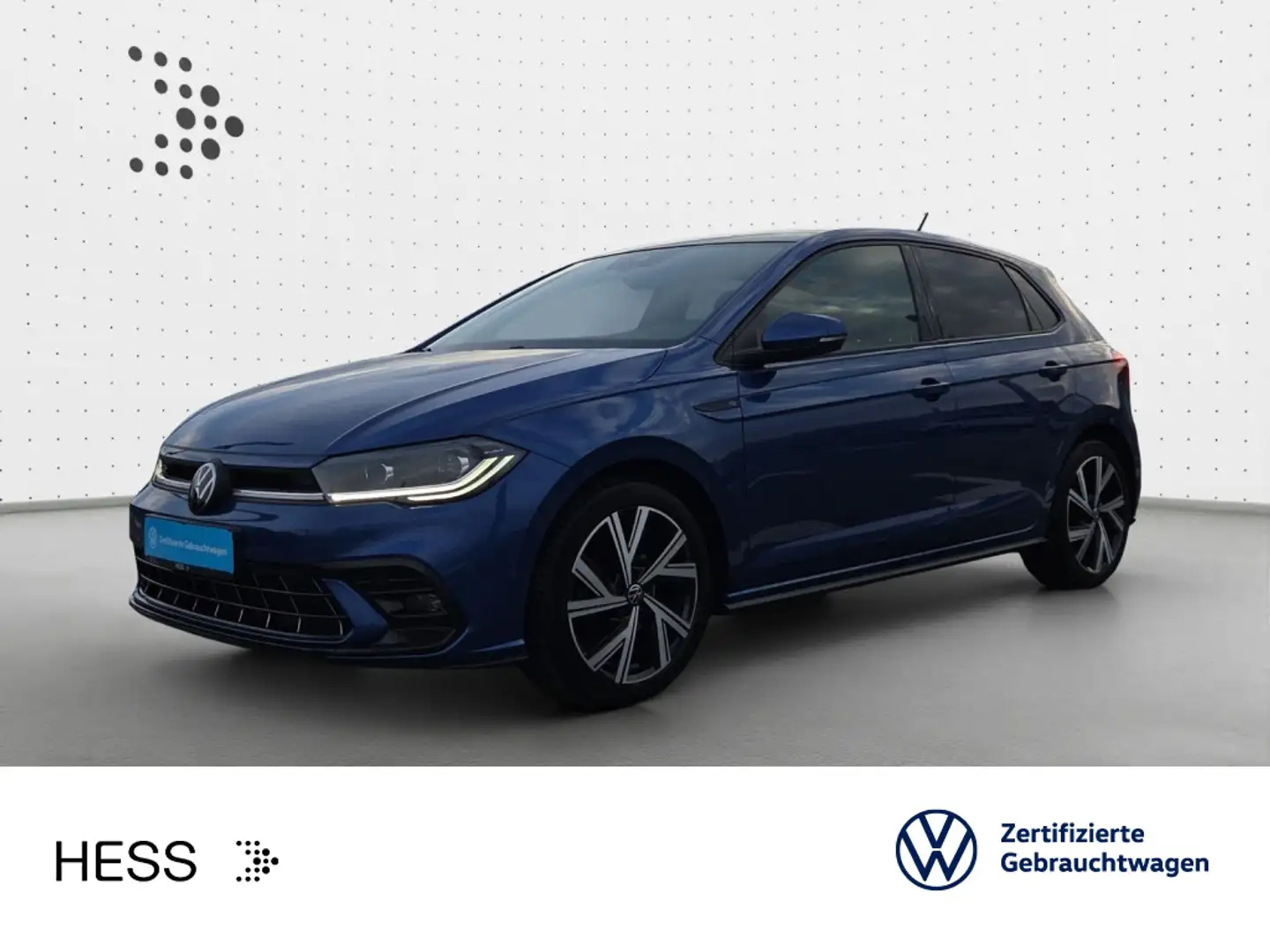 Volkswagen Polo 1.0 TSI DSG R-LINE*PANO*NAVI*IQ.LIGHT*ACC*1 Blau - 1