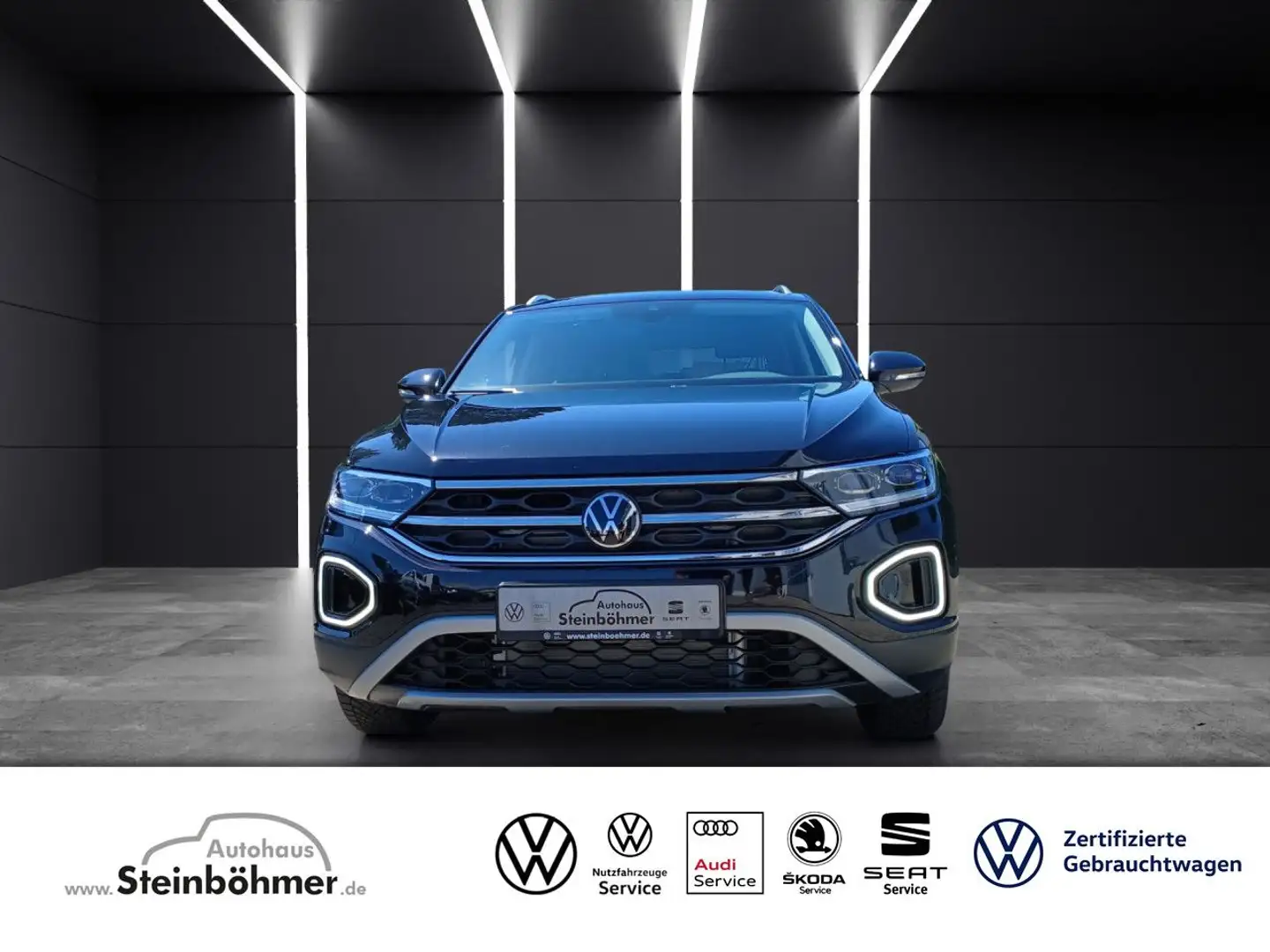 Volkswagen T-Roc Style 1.5 TSI IQ.Drive AHK Business-Paket Na Schwarz - 1