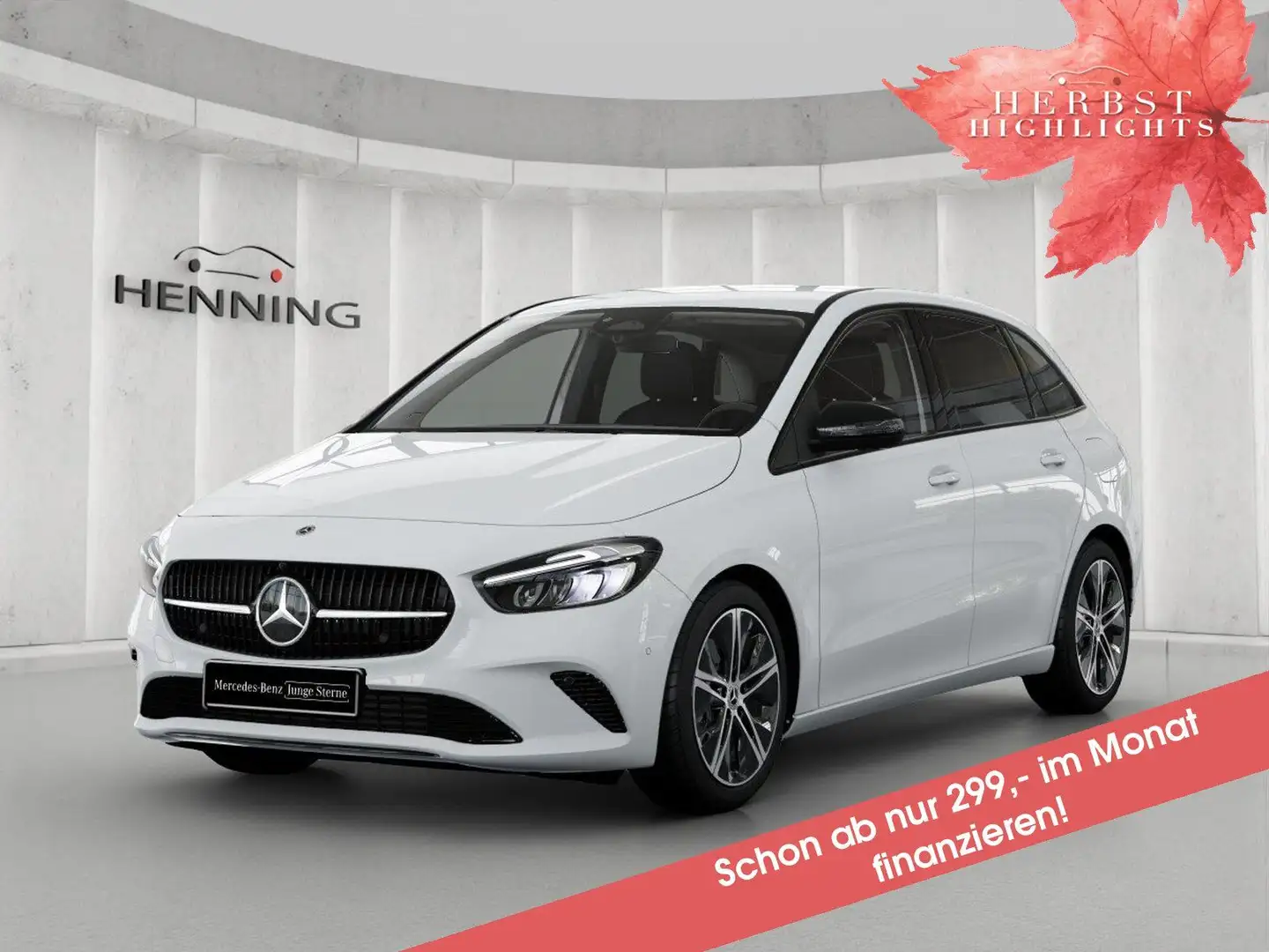 Mercedes-Benz B 220 4Matic Progressive Night-Paket Kamera LED Weiß - 1
