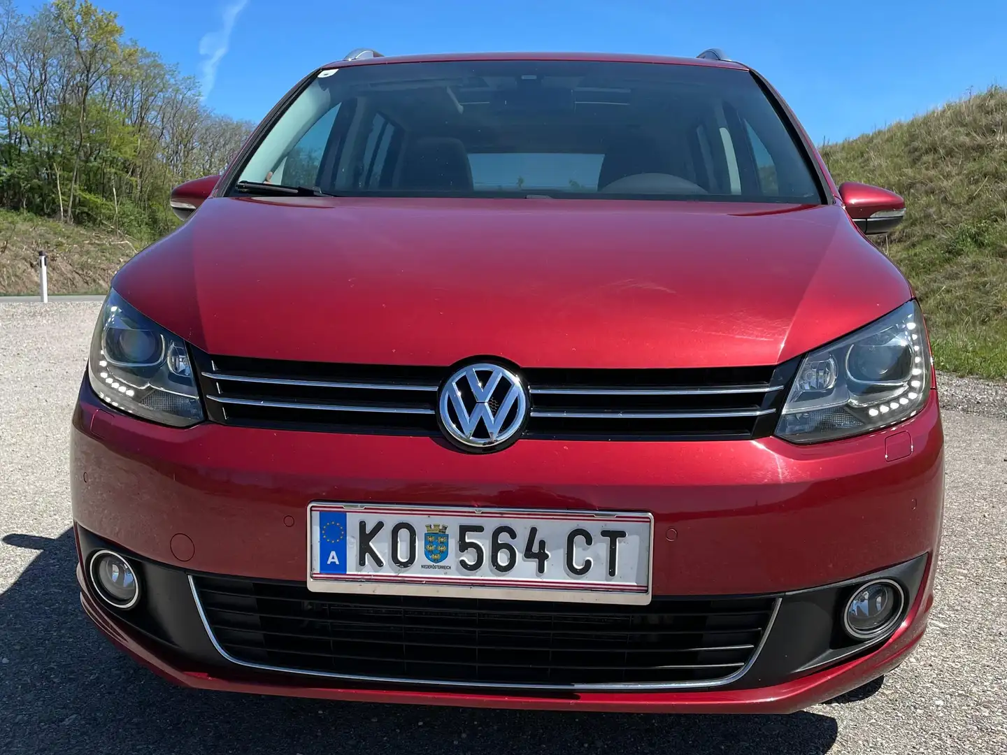 Volkswagen Touran Touran Highline 2,0 BMT TDI DPF Highline Rot - 1