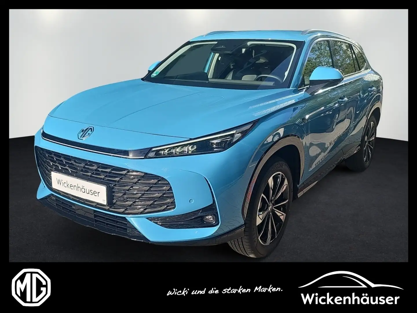 MG HS T 1.5 Turbo GDI W Luxury ACC SOFORT VERFÜGBAR Blauw - 1