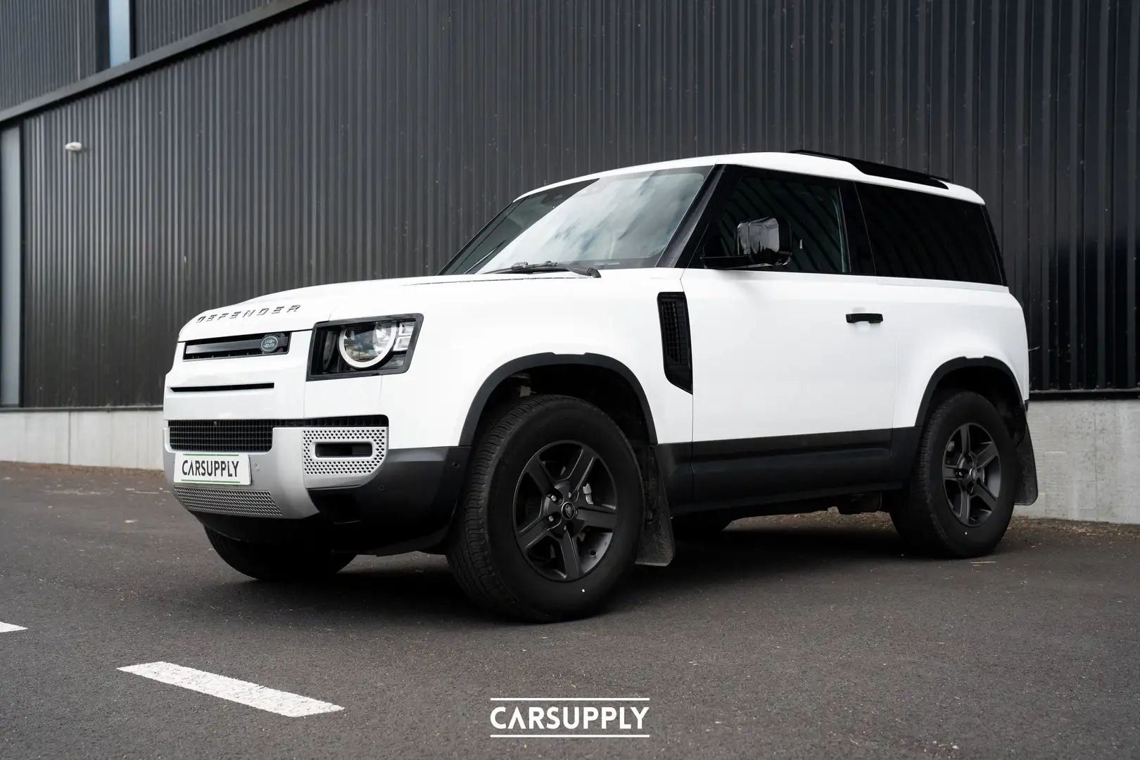 Land Rover Defender 90 3.0 D200- Lichte vracht- Trekhaak- Apple carpla White - 2