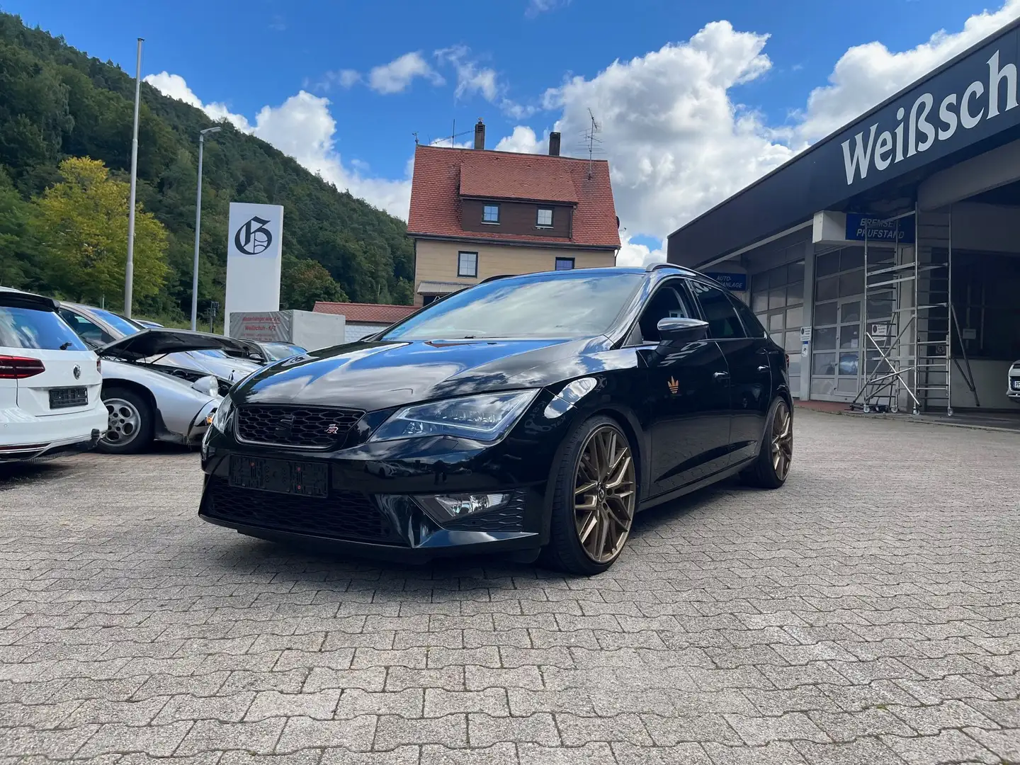 SEAT Leon FR Super Optik ,Großer KD /TÜV NEU Schwarz - 2