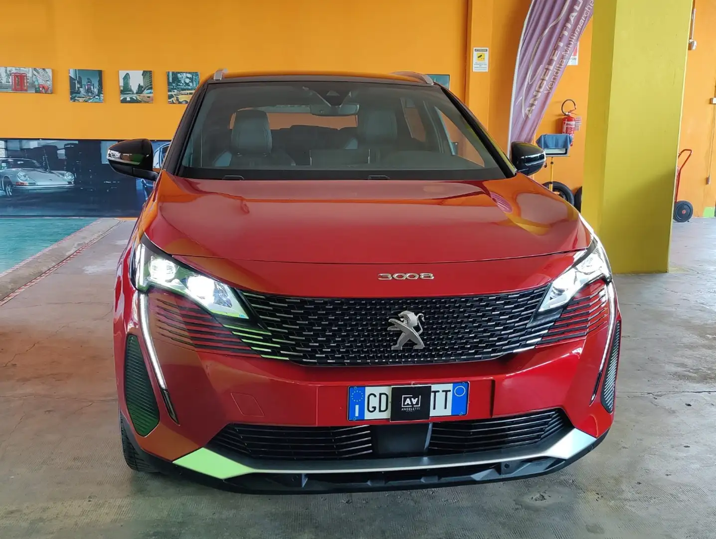 Peugeot 3008 BlueHDi 130 S&S EAT8 GT Line MY21 Rosso - 2