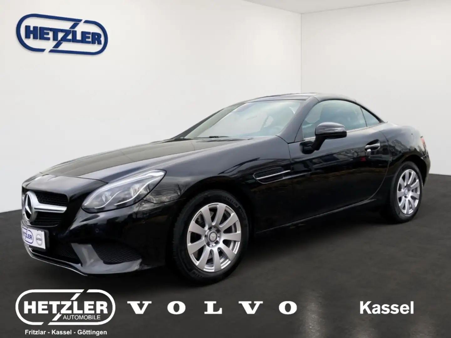 Mercedes-Benz SLC 200 -Klasse Roadster El. Panodach Navi Leder LED Blend Schwarz - 1