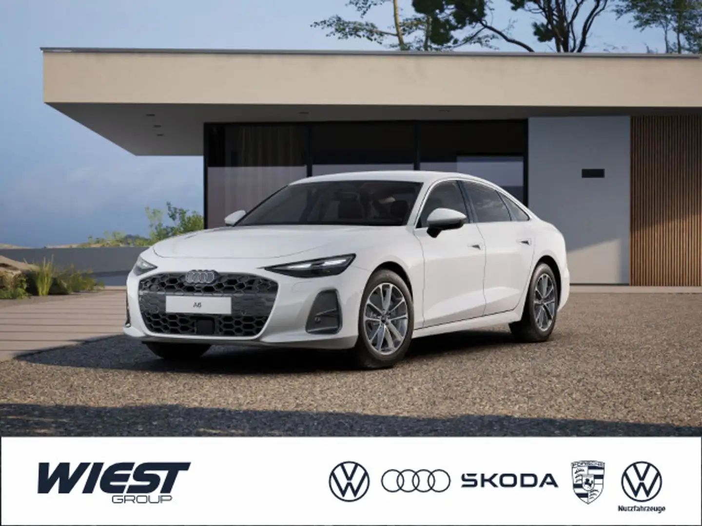 Audi A6 TFSI 150 kW S tronic Weiß - 1