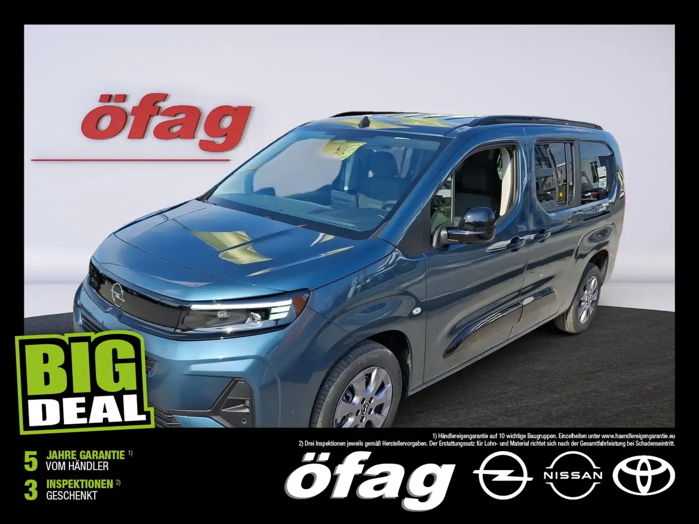 Opel Combo 1.5 Diesel XL GS Blau - 1