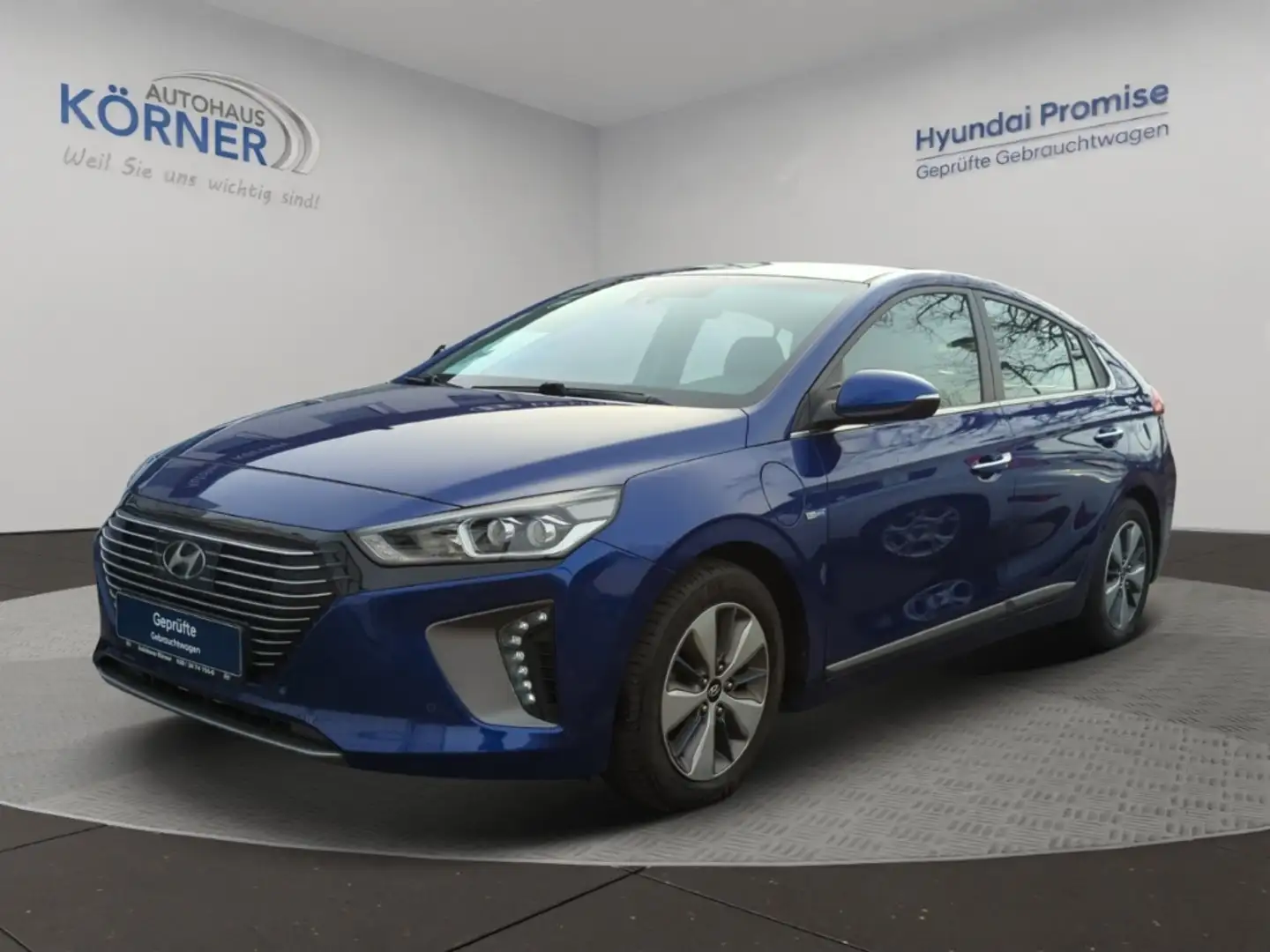 Hyundai IONIQ Plug-In-Hybrid 1.6 GDI Premium Automatik Bleu - 2
