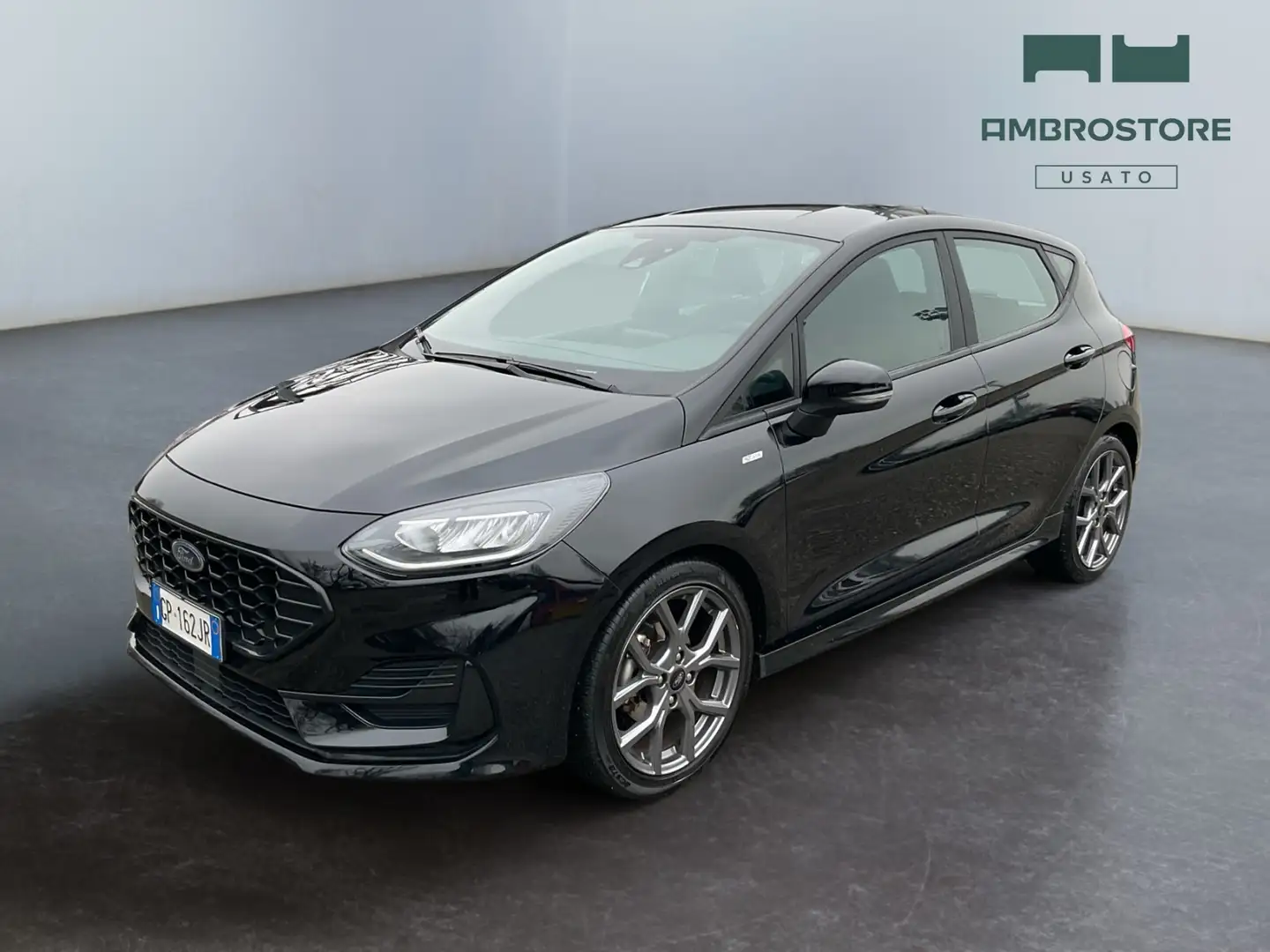 Ford Fiesta VII 2022 5p - Fiesta 5p 1.0 ecoboost h ST-Line 125 Schwarz - 1