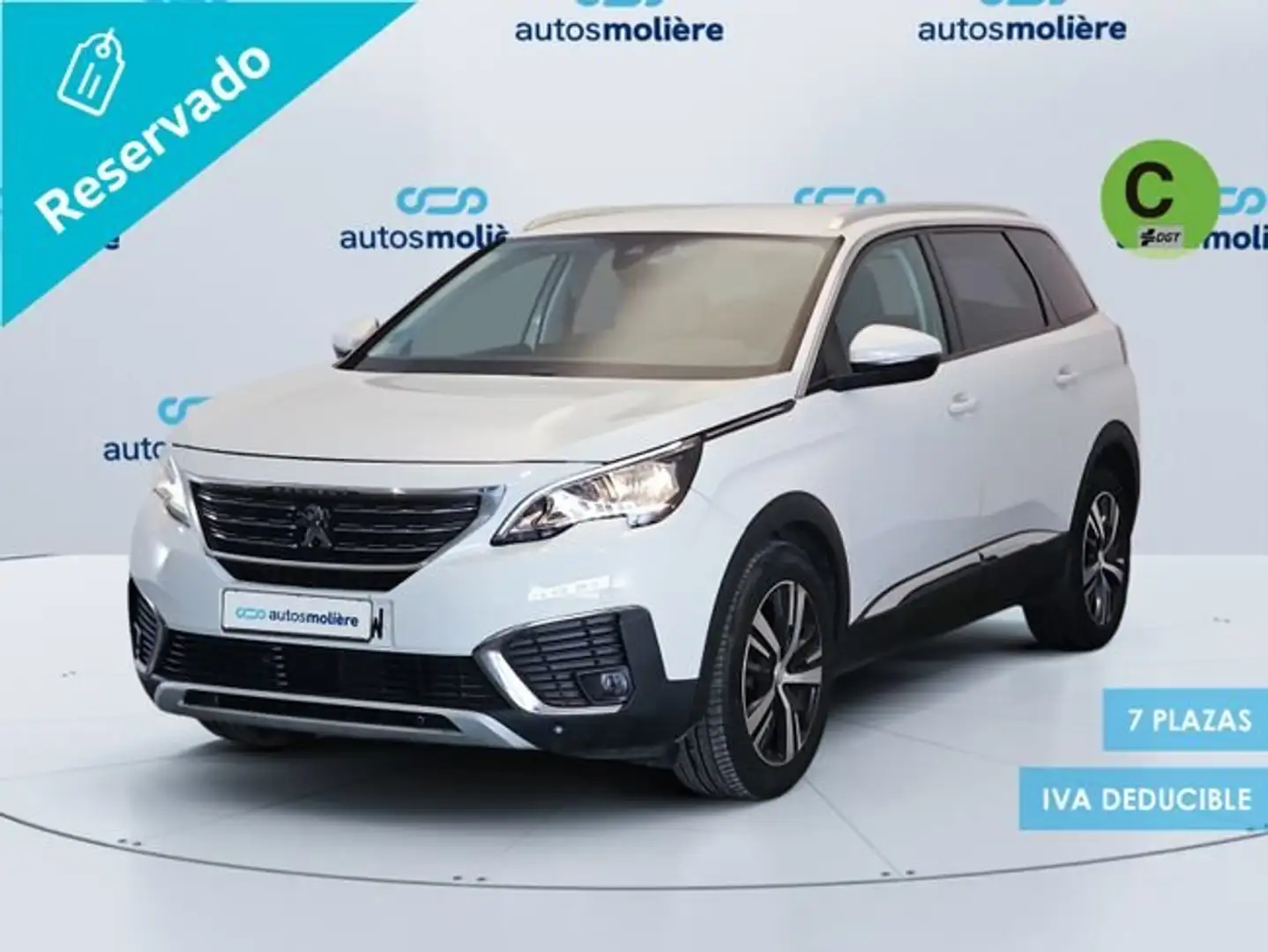 Peugeot 5008 1.6 BlueHDI Allure 7 pl. EAT6 120 Wit - 1