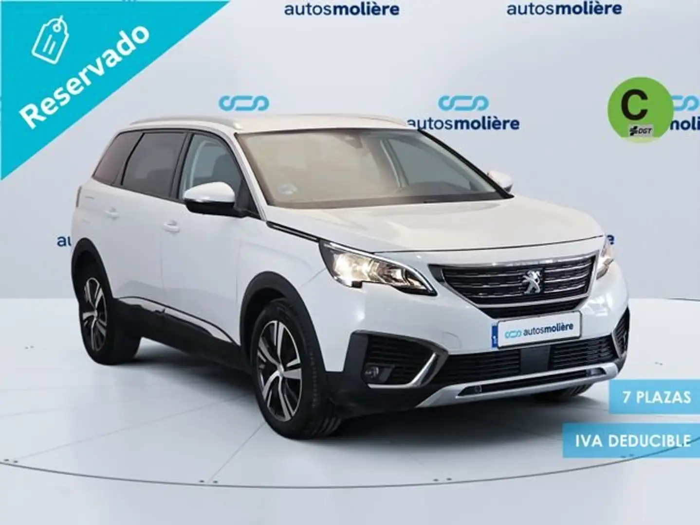 Peugeot 5008 1.6 BlueHDI Allure 7 pl. EAT6 120 Wit - 2