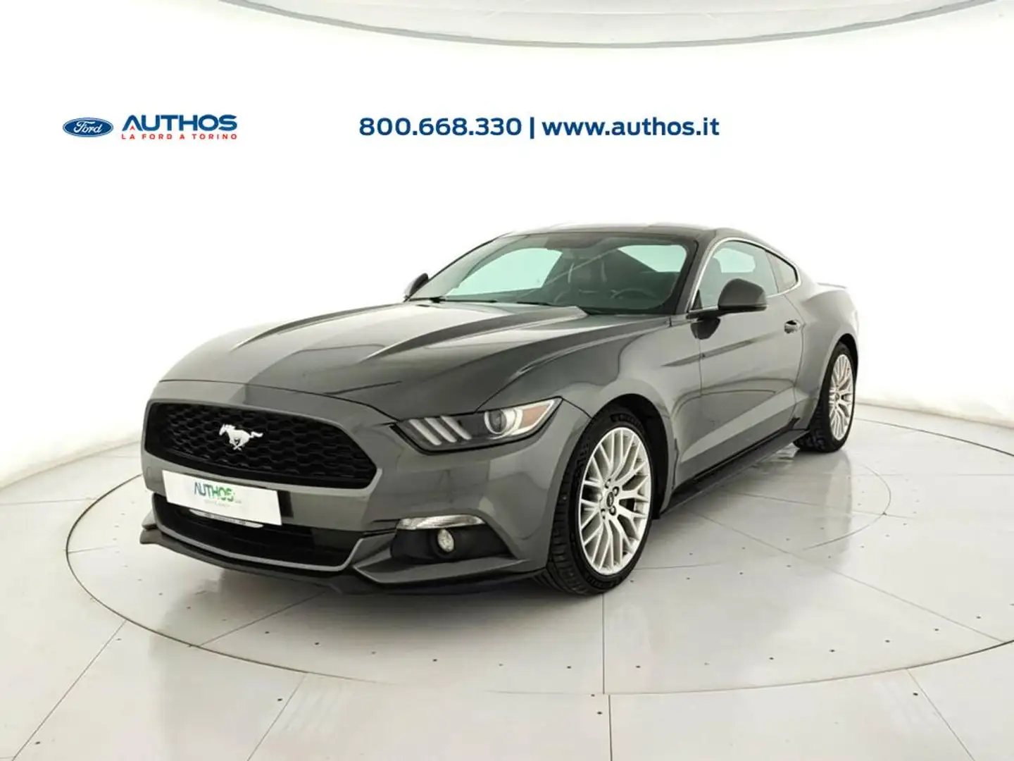 Ford Mustang Coupe 2.3 ecoboost 317cv Grigio - 1