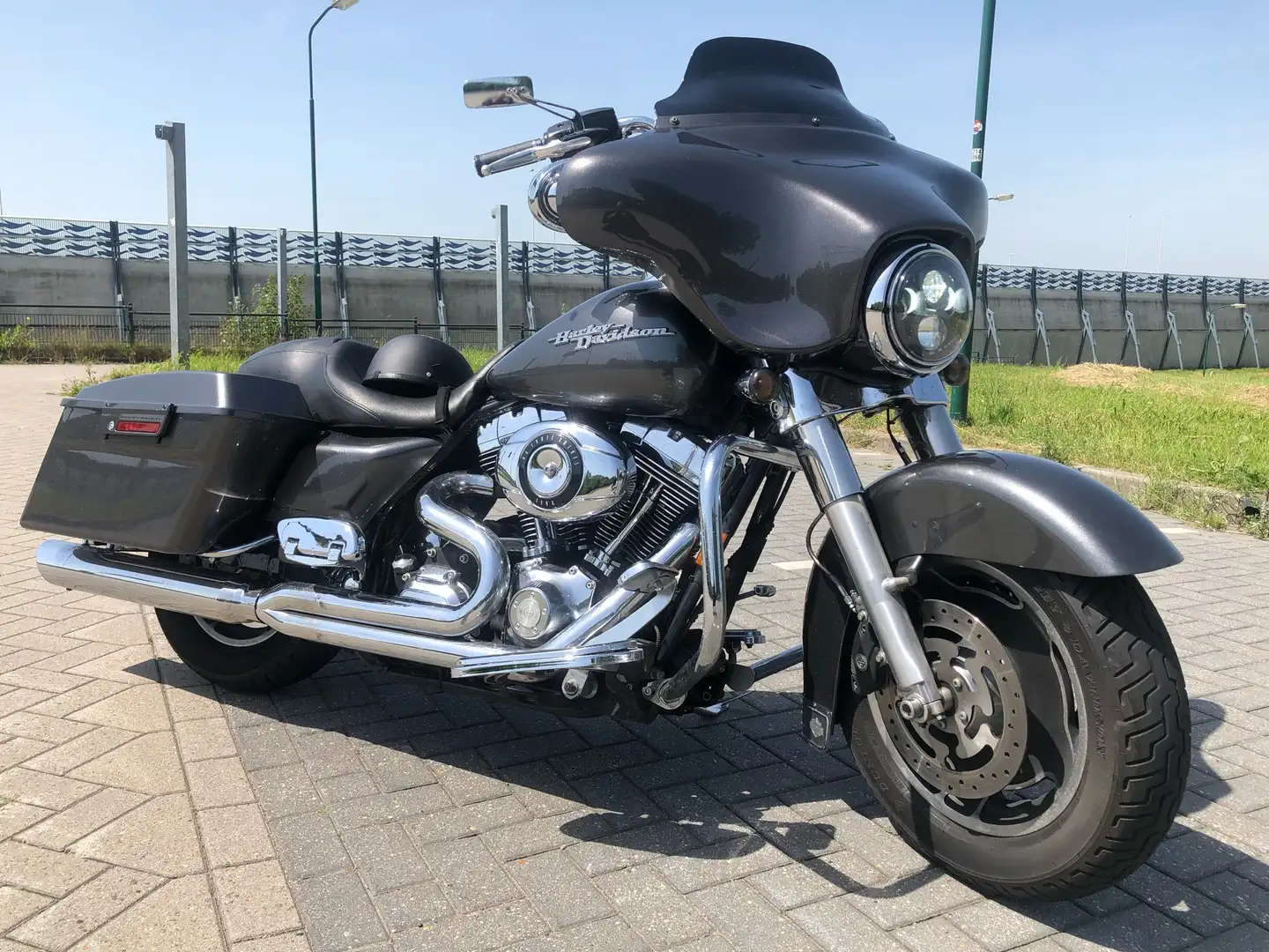 Harley-Davidson Street Glide 96CI Modrá - 1