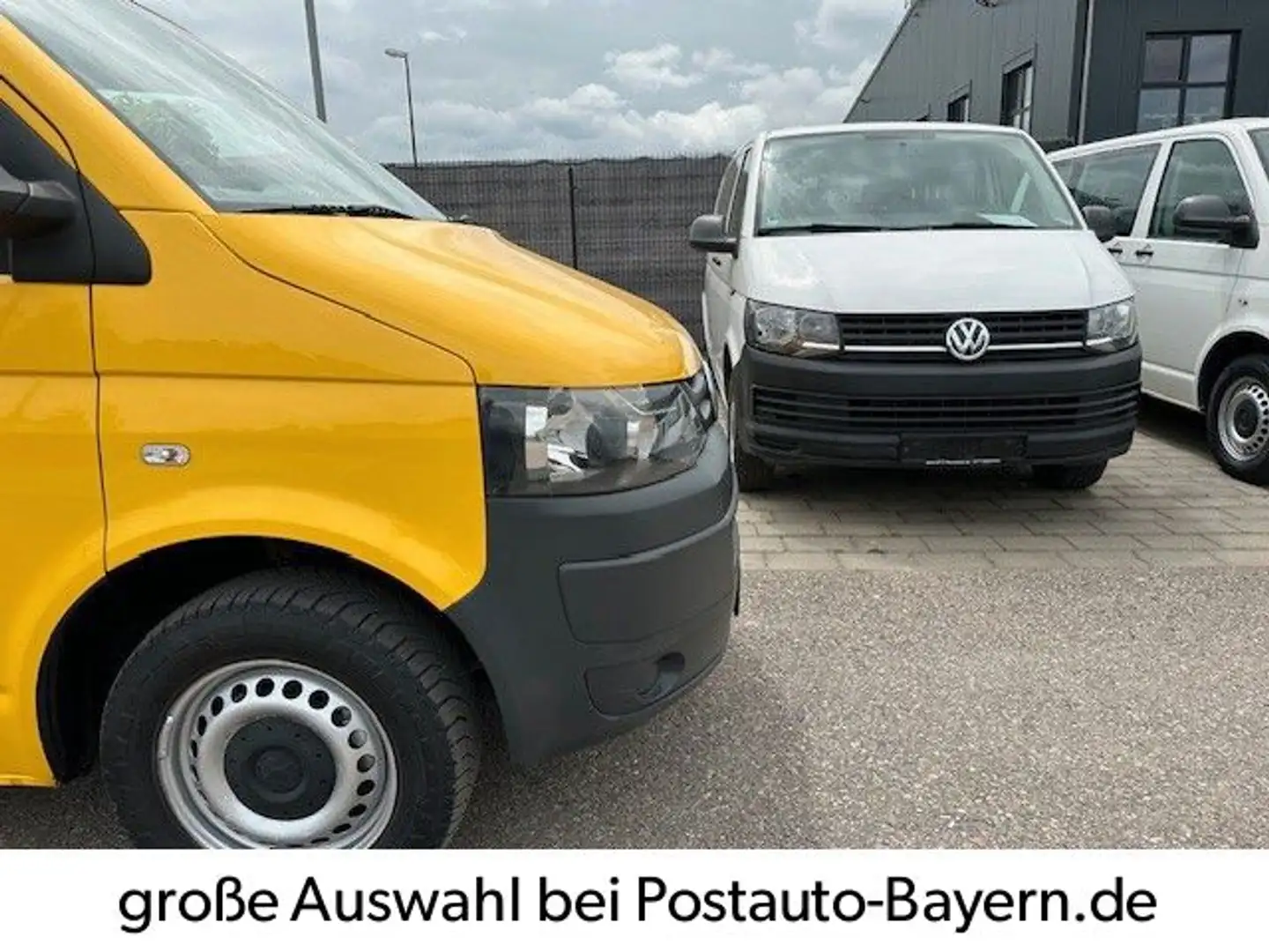 Volkswagen T5 Transporter Kasten 2,0 TDI/ 2-Schiebetüren Jaune - 1