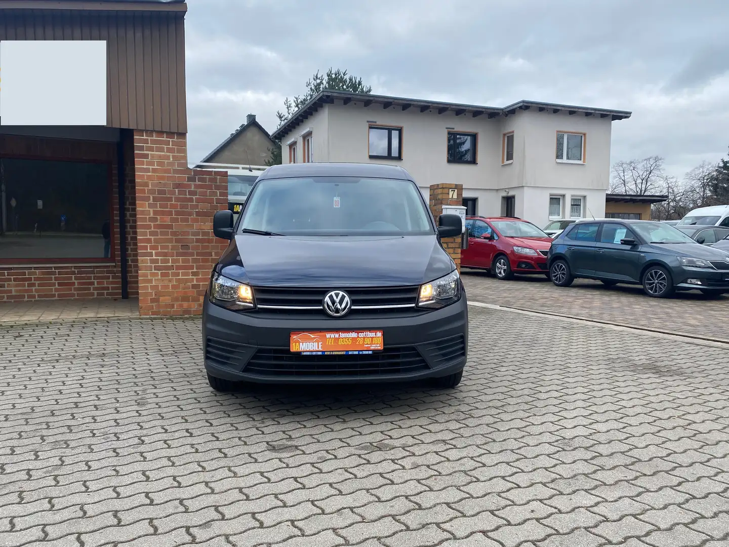 Volkswagen Caddy Kasten  Standheizung  19% MwSt. ausweisbar !!! Blau - 2