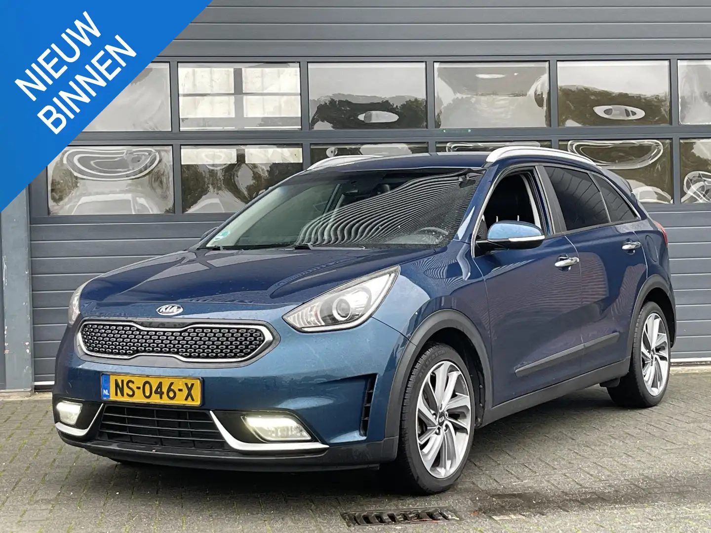Kia Niro 1.6 GDI HYBRID FIRST EDITION I AUTOMAAT I TREKHAAK Blauw - 1