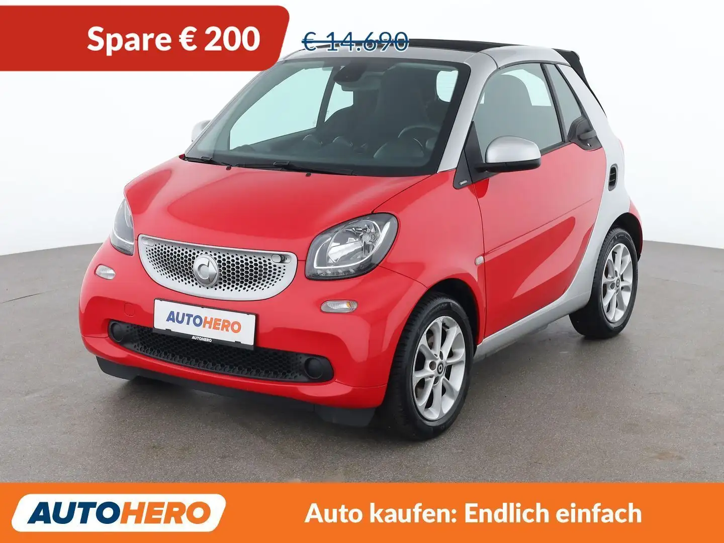smart forTwo 0.9 Turbo Basis passion Rot - 1