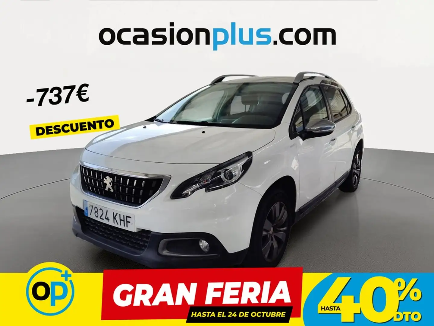 Peugeot 2008 1.6 BlueHDI Style 100 Blanco - 1