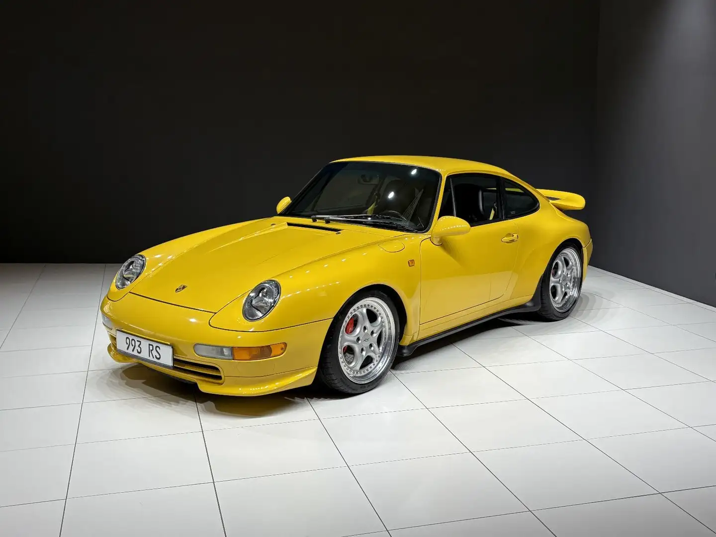 Porsche 993 (911) Carrera RS, DE-Auto *64.233km* Gelb - 1