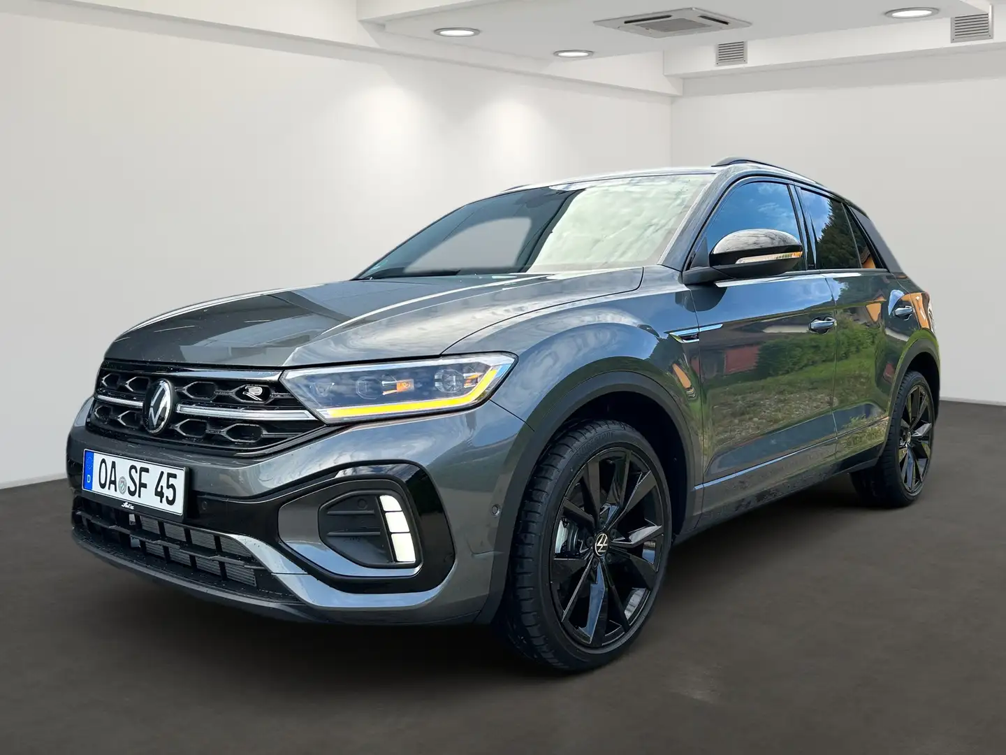 Volkswagen T-Roc 1.5 TSI R-Line *AHK*MATRIX*KAMERA*SITZH* Grau - 2