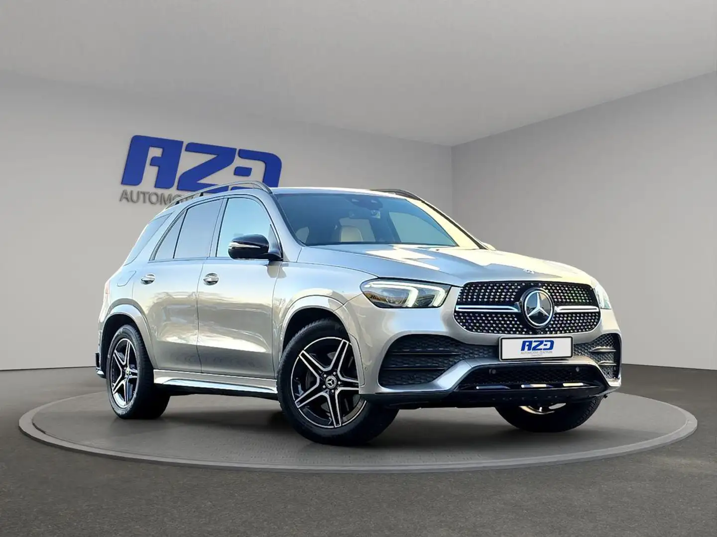 Mercedes-Benz GLE 350 de 4Mat AMG AHK H-UP BURME SITZBLF 360° Silber - 2