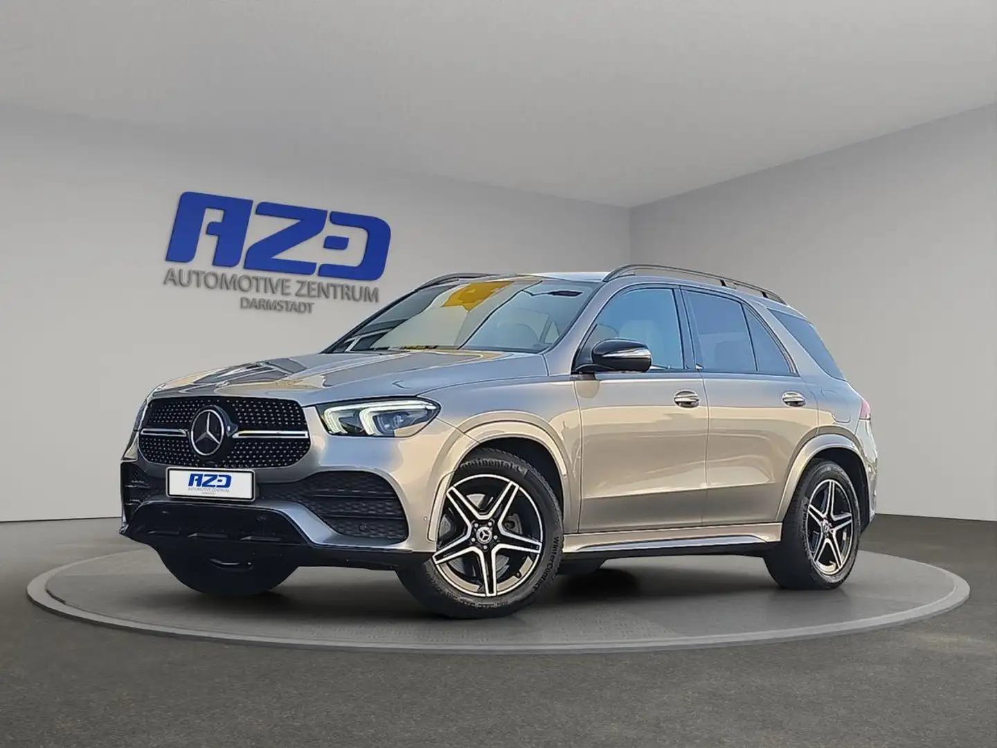 Mercedes-Benz GLE 350 de 4Mat AMG AHK H-UP BURME SITZBLF 360° Silber - 1