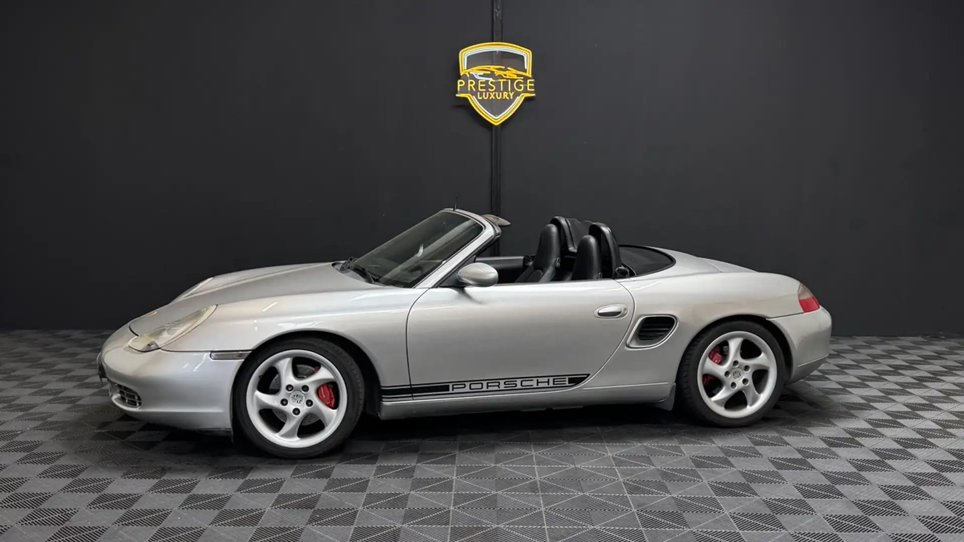 Porsche Boxster S 986 3.2 i Roadster 252cv Grau - 1