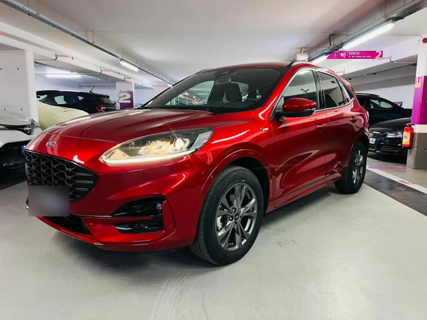 Ford Kuga 2.5 DURATEC FHEV ST-LINE AWD (4X4)***TVA***ETAT NEUF***TVA*** Rouge - 1