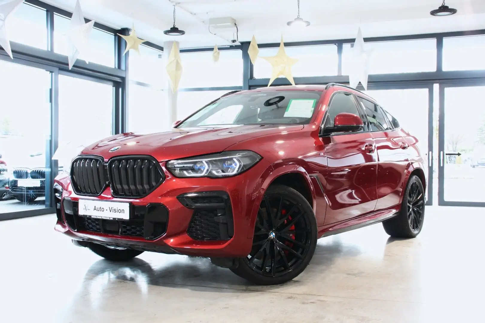 BMW X6 xDrive40d M Sport (G06) *Laser*ACC*AHK*LHZ Rot - 1