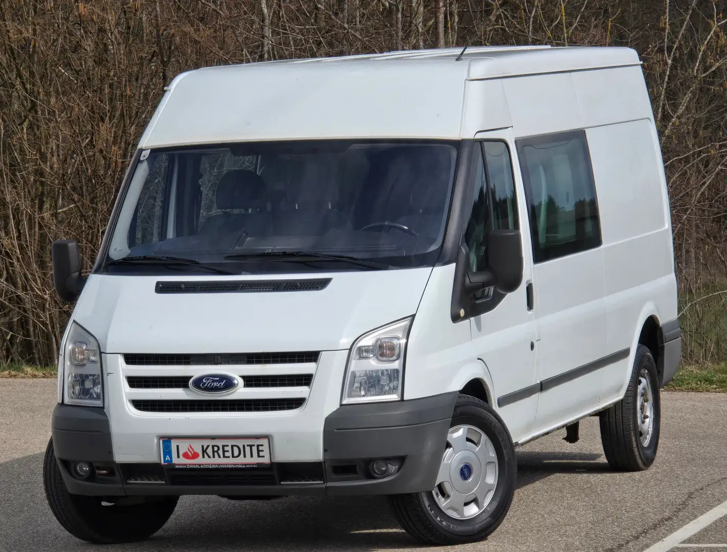 Ford Transit FT 350 Lang Top* Kredit* Tempomat* Pickerl Neu Weiß - 1