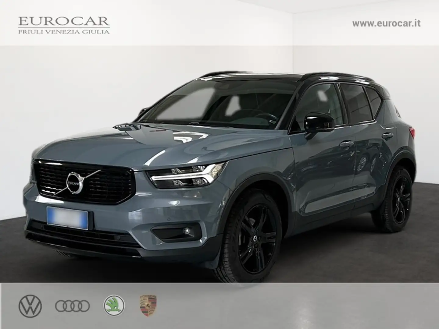 Volvo XC40 2.0 d3 r-design geartronic my20 Gris - 1