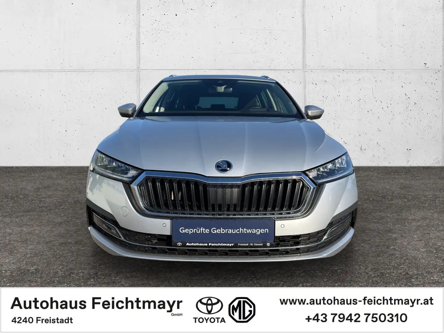 Skoda Octavia 2,0 TDI DSG Style  5t. Argent - 2