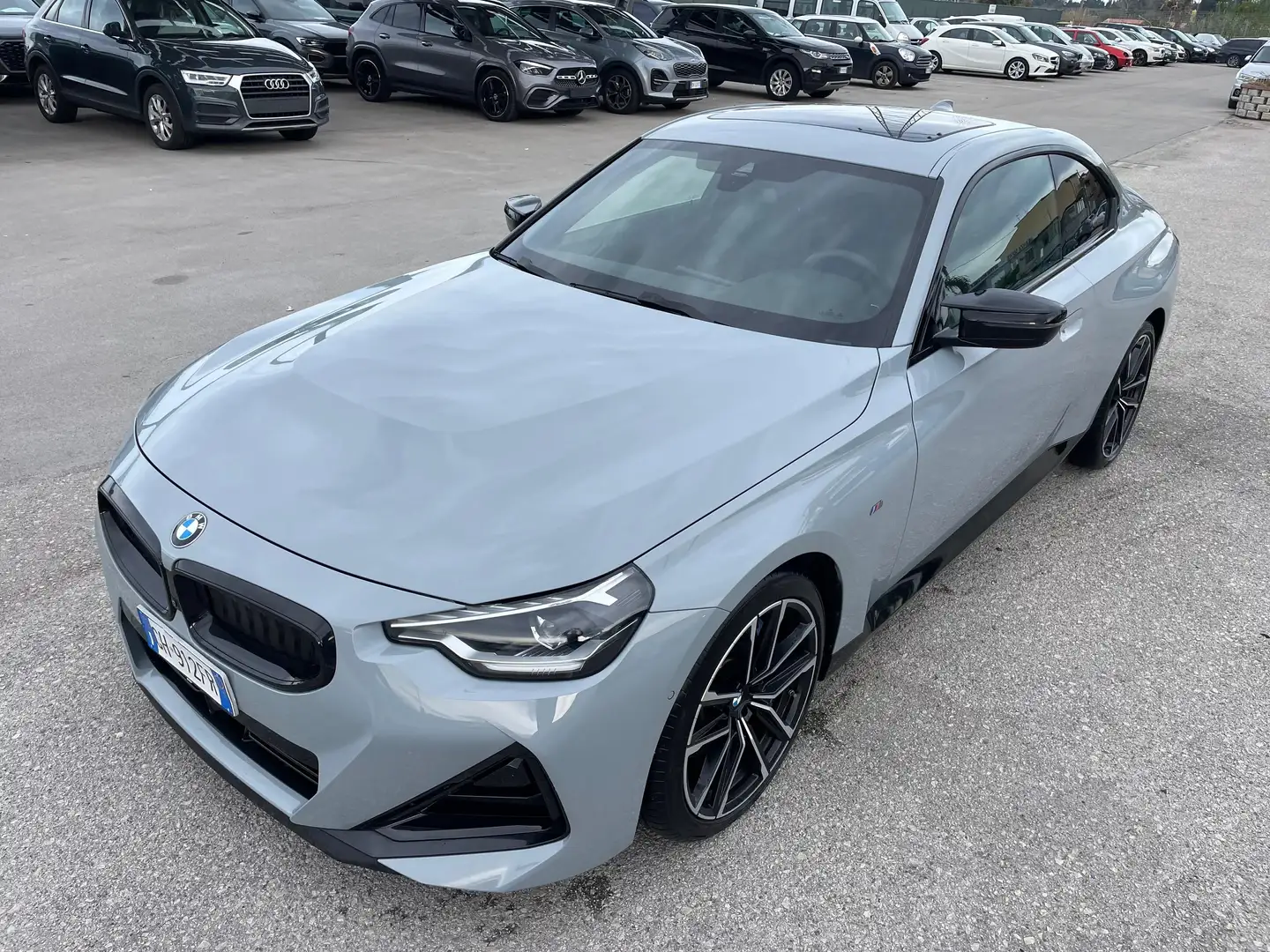 BMW 240 Serie 2 Coupe M240 i xDrive 374cv auto Сірий - 2