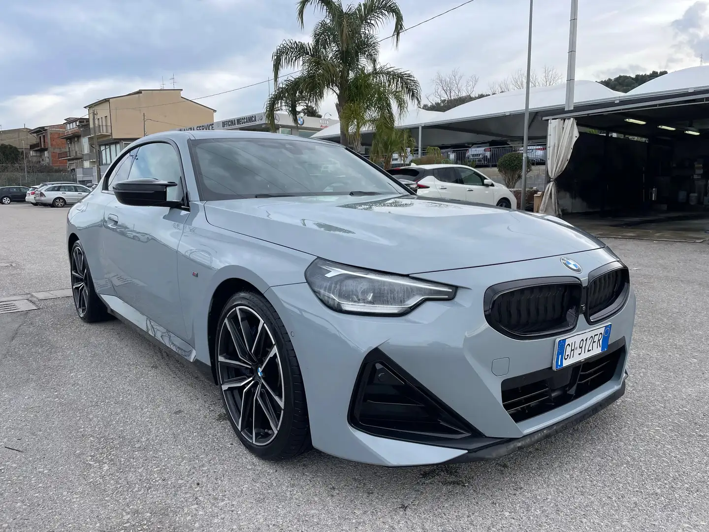 BMW 240 Serie 2 Coupe M240 i xDrive 374cv auto Сірий - 1