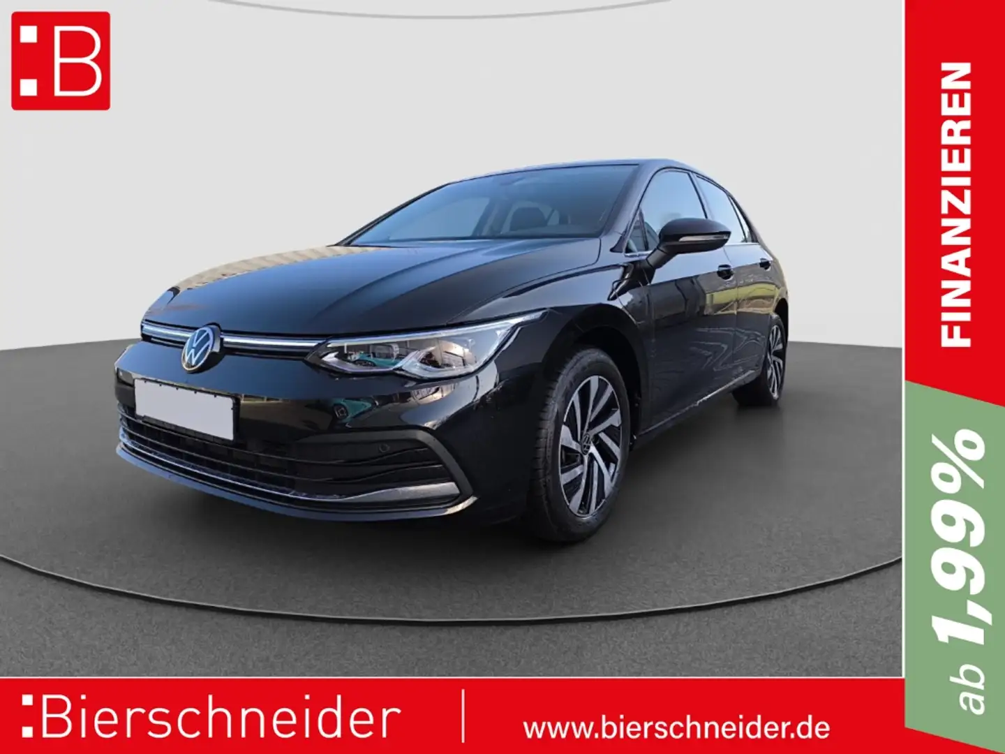 Volkswagen Golf 8 1.4 TSI DSG e-Hybrid NAVI LED ACC ERGO Schwarz - 1