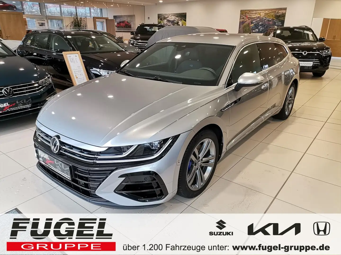 Volkswagen Arteon SB 2.0 TSI R 4M DSG LED|AHK|360°|ACC|SHZ Plateado - 1